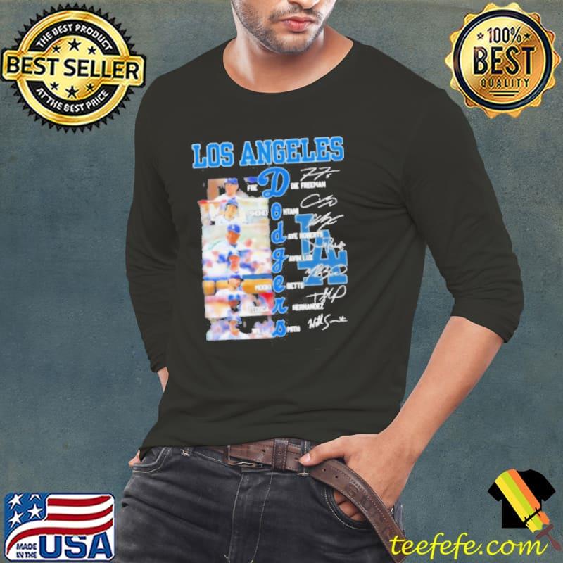 Los Angeles Dodgers Team Players 2024 Signatures Shirt Long Sleeve Tee Los Angeles Dodgers Team Players 2024 Signatures Shirt Long Sleeve Tee