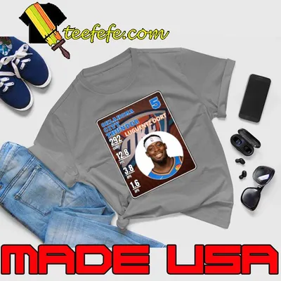 Luguentz Dort Canadian professional basketball player Oklahoma City Thunder T-Shirt