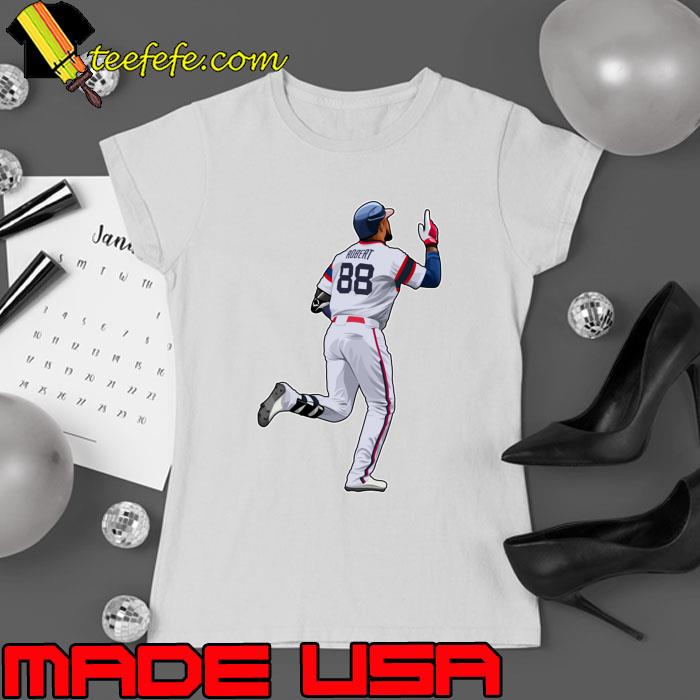 Luis Robert #8 Get Homerun Cuban-born professional baseball outfielder T-Shirt Ladies tee Luis Robert #8 Get Homerun Cuban-born professional baseball outfielder T-Shirt Ladies tee