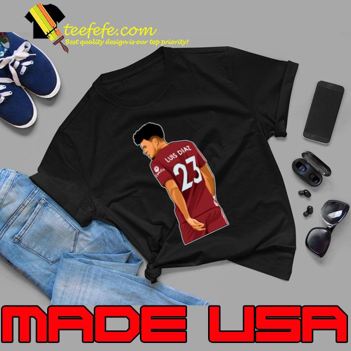 Luiz Dias #23 Looks Back Colombian professional footballer T-Shirt Unisex Luiz Dias #23 Looks Back Colombian professional footballer T-Shirt Unisex