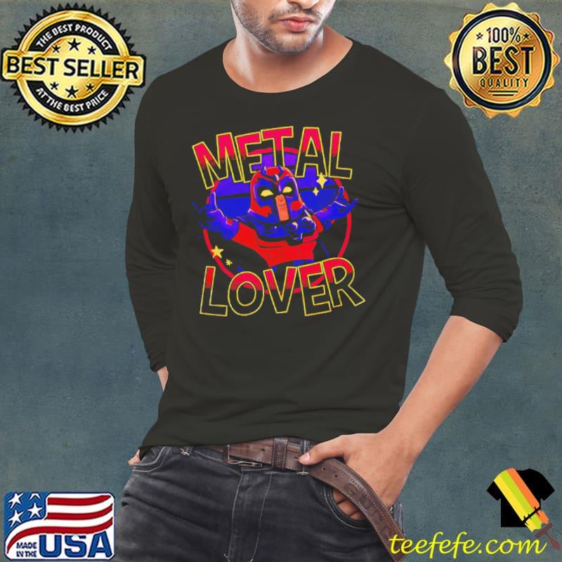 Magneto metal lover s Long Sleeve Tee Magneto metal lover s Long Sleeve Tee