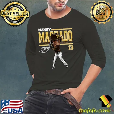 Manny machado baseball American professional baseball third baseman T-Shirt
