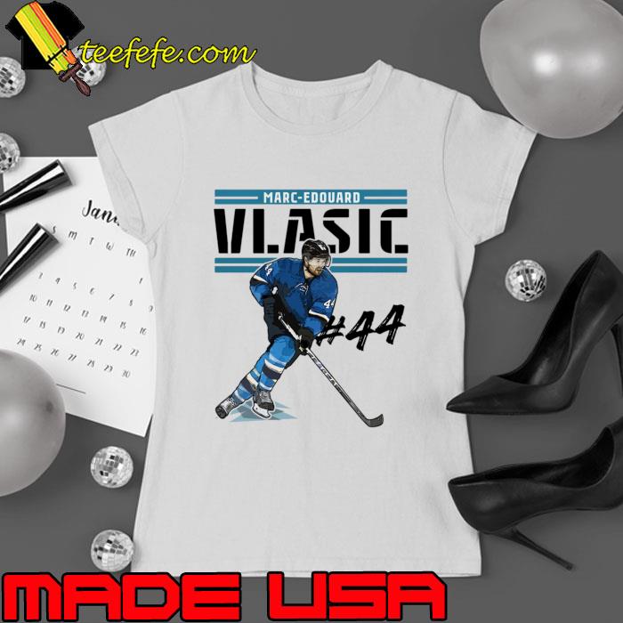 Marc-Edouard Vlasic San Jose Play professional ice hockey defenceman T-Shirt Marc-Edouard Vlasic San Jose Play professional ice hockey defenceman T-Shirt