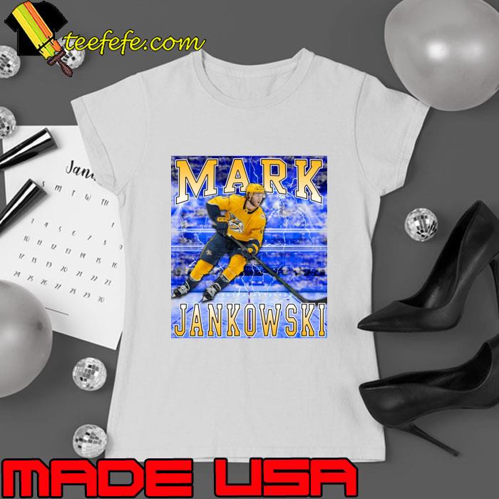 Mark Jankowski Canadian professional ice hockey centre for the Nashville Predators T-Shirt