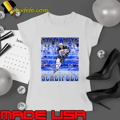 Mark Scheifele Canadian professional ice hockey centre and alternate captain Winnipeg Jets T-Shirt