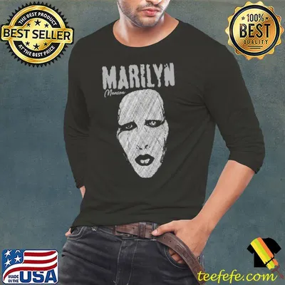 Marylin Manson an American rock musician singer T-Shirt