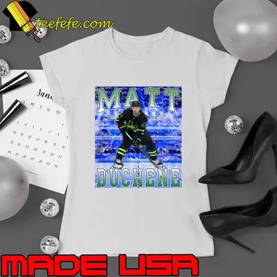 Matt Duchene Canadian professional ice hockey centre for Dallas Stars T-Shirt
