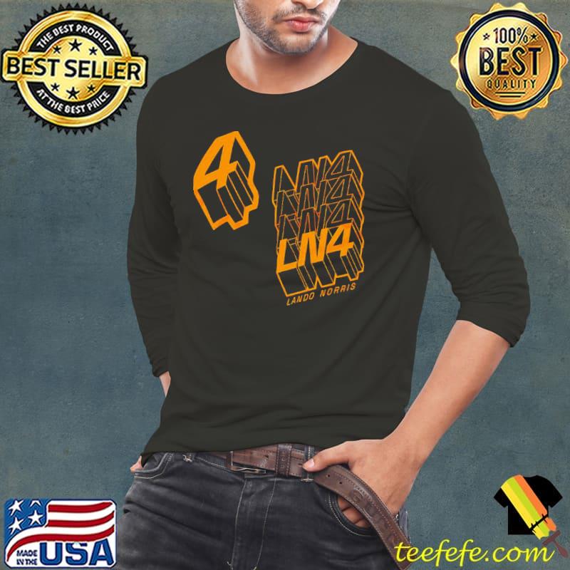 McLaren Formula 1 Team Lando Norris driver s Long Sleeve Tee McLaren Formula 1 Team Lando Norris driver s Long Sleeve Tee