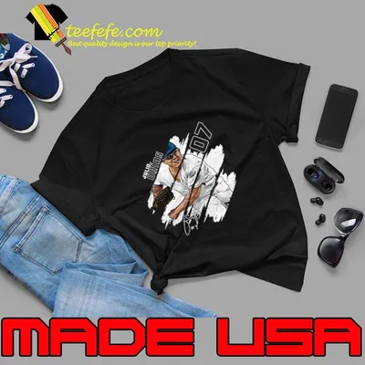 Mexican professional baseball pitcher julio urias stripes T-Shirt
