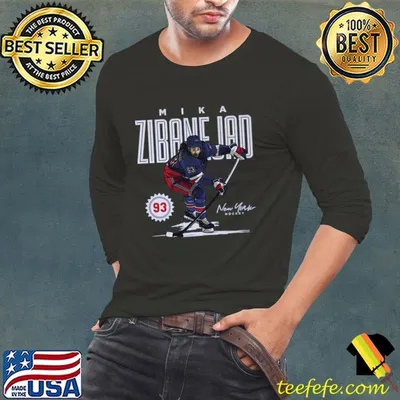 Mika Zibanejad Cover Swedish professional ice hockey centre T-Shirt