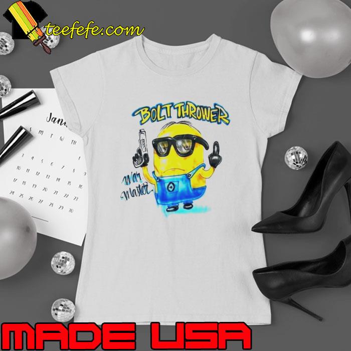 Minion bolt thrower war master shirt