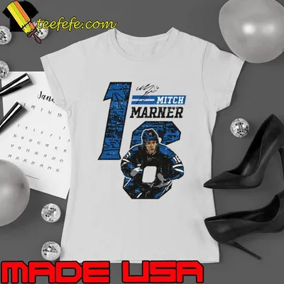 Mitch Marner Canadian professional ice hockey right winger Toronto Offset T-Shirt