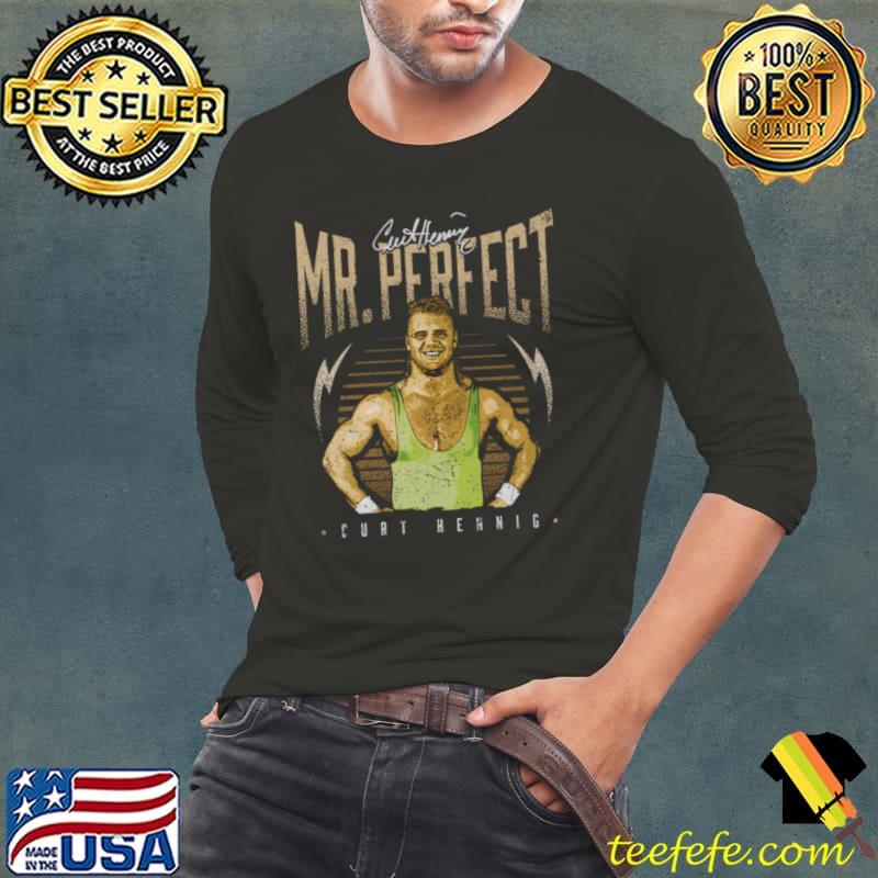 Mr. Perfect Retro American professional wrestler T-Shirt Mr. Perfect Retro American professional wrestler T-Shirt