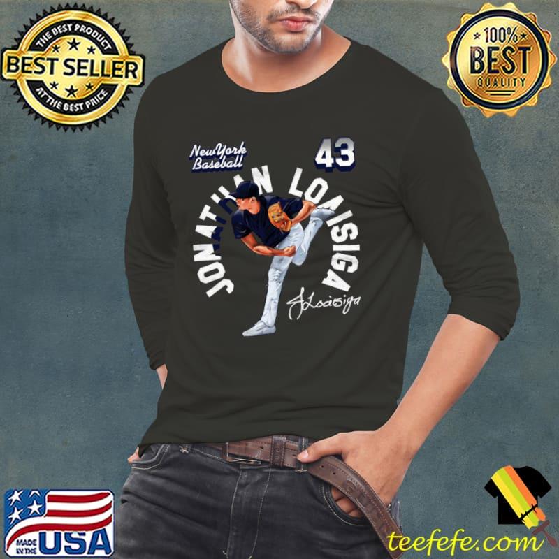 Nicaraguan professional baseball pitcher jonathan loaisiga T-Shirt Long Sleeve Tee Nicaraguan professional baseball pitcher jonathan loaisiga T-Shirt Long Sleeve Tee