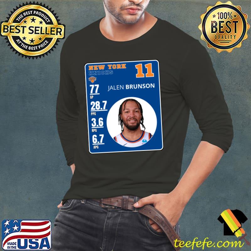 Nice jalen Brunson American professional basketball player for New York Knicks T-Shirt
