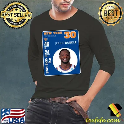 Nice julius Randle American professional basketball player for New York Knicks T-Shirt