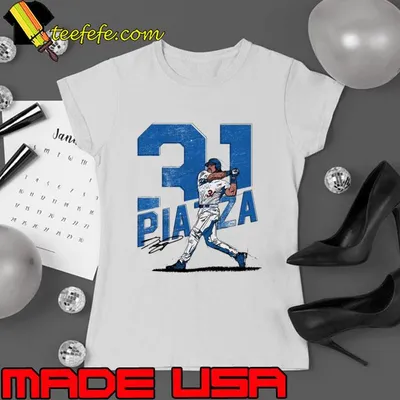 Nice mike Piazza New York M Swing American former professional baseball catcher T-Shirt
