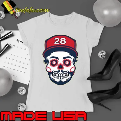 Nolan Arenado Sugar Skull American professional baseball third baseman T-Shirt