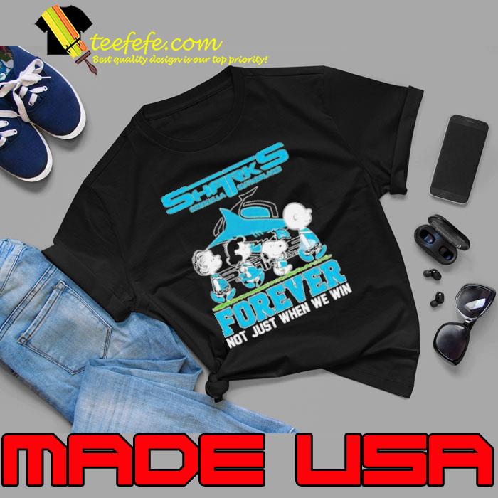 NRL Cronulla-Sutherland Sharks Forever Not Just When We Win Shirt Unisex NRL Cronulla-Sutherland Sharks Forever Not Just When We Win Shirt Unisex