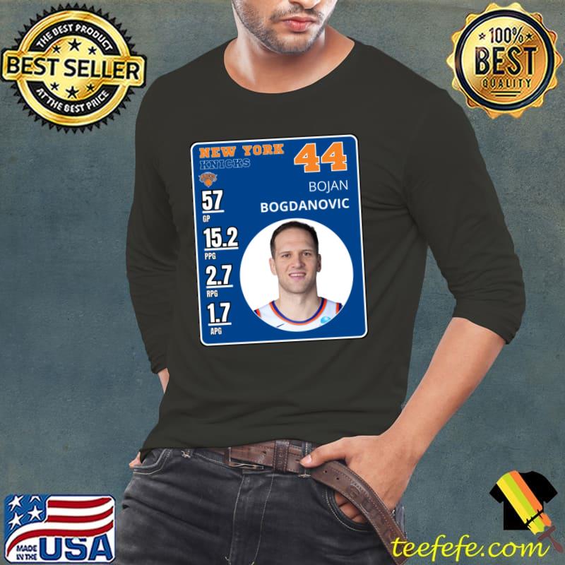 Official bojan Bogdanovic Croatian professional basketball player for the New York Knicks T-Shirt
