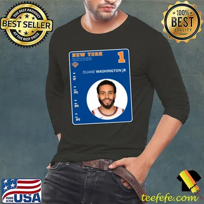 Official duane Washington Jr German-American professional basketball player for the New York Knicks T-Shirt