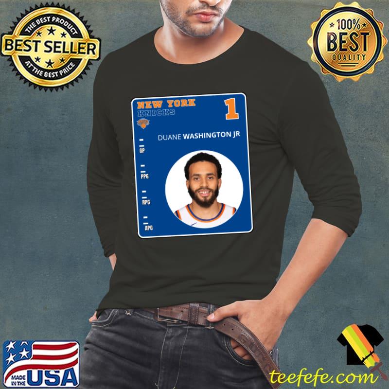 Official duane Washington Jr German-American professional basketball player for the New York Knicks T-Shirt