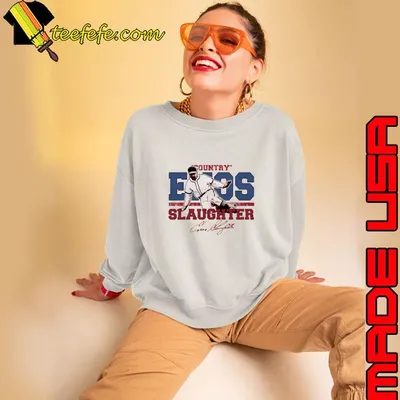 Official enos Slaughter St. Louis Slide American Major League Baseball (MLB) right fielder T-Shirt