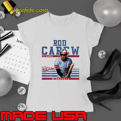 Official rod Carew Minnesota Sport Panamanian-American former professional baseball T-Shirt