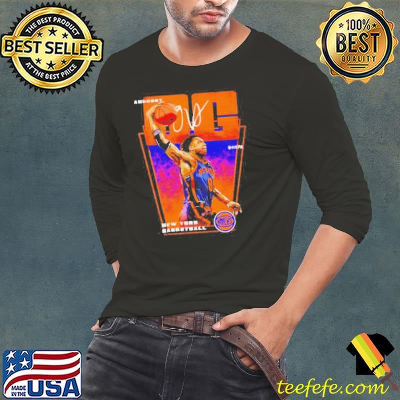 OG Anunoby New York Knicks premiere signature shirt