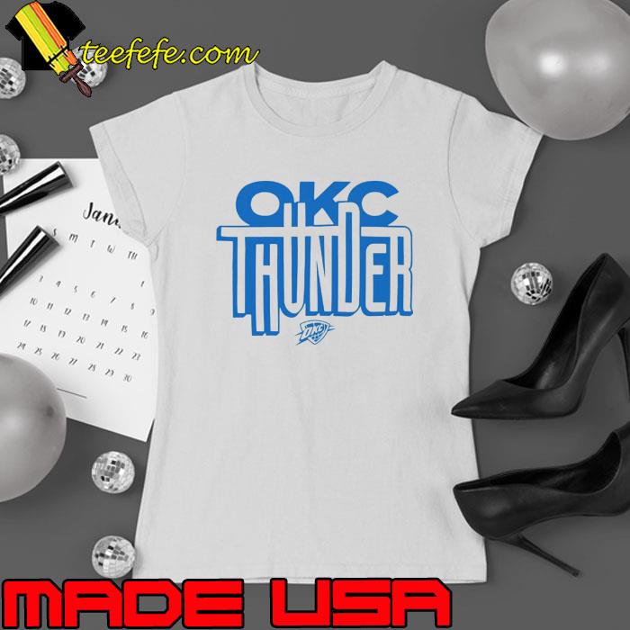 Oklahoma City Thunder NBA team vintage s Ladies tee Oklahoma City Thunder NBA team vintage s Ladies tee