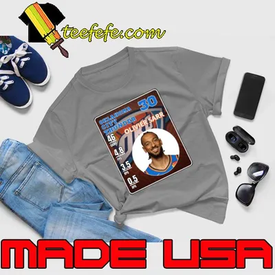 Olivier Sarr French professional basketball player Oklahoma City Thunder T-Shirt