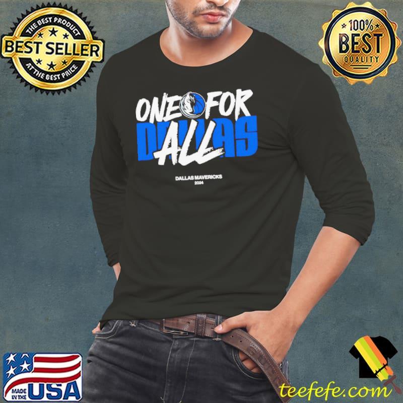 One Dallas 2024 Playoff For All s Long Sleeve Tee One Dallas 2024 Playoff For All s Long Sleeve Tee