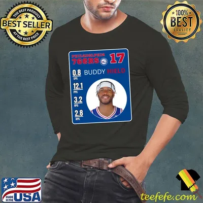 Original bUDDY HIELD Bahamian professional basketball player for Philadelphia 76ers T-Shirt