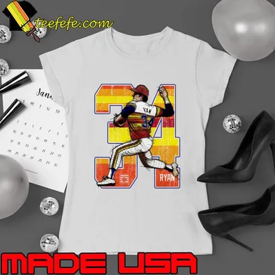 Original nolan Ryan Houston Heat American former professional baseball pitcher T-Shirt