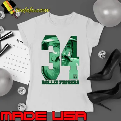 Original rollie Fingers Oakland Game American former right-handed relief pitcher T-Shirt