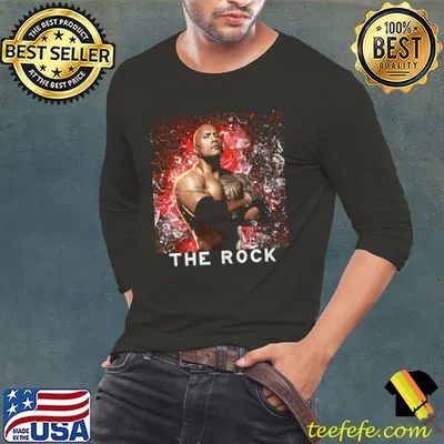 Original the Rock American actor businessman and professional wrestler T-Shirt