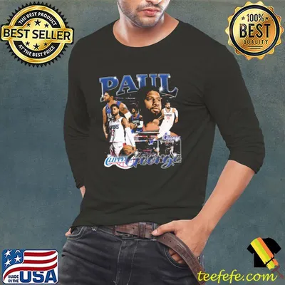 Paul George an American professional basketball player Los Angeles Clippers T-Shirt