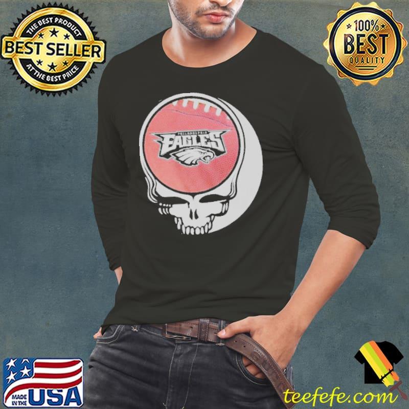 Philadelphia Eagles Grateful Dead Custom 2024 Shirt Long Sleeve Tee Philadelphia Eagles Grateful Dead Custom 2024 Shirt Long Sleeve Tee