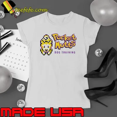 Pocket mutts dog training shirt