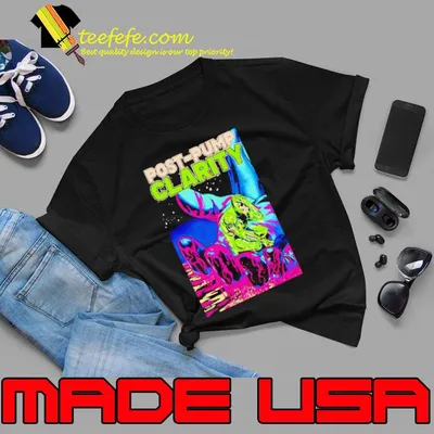 Post pump clarity green shirt