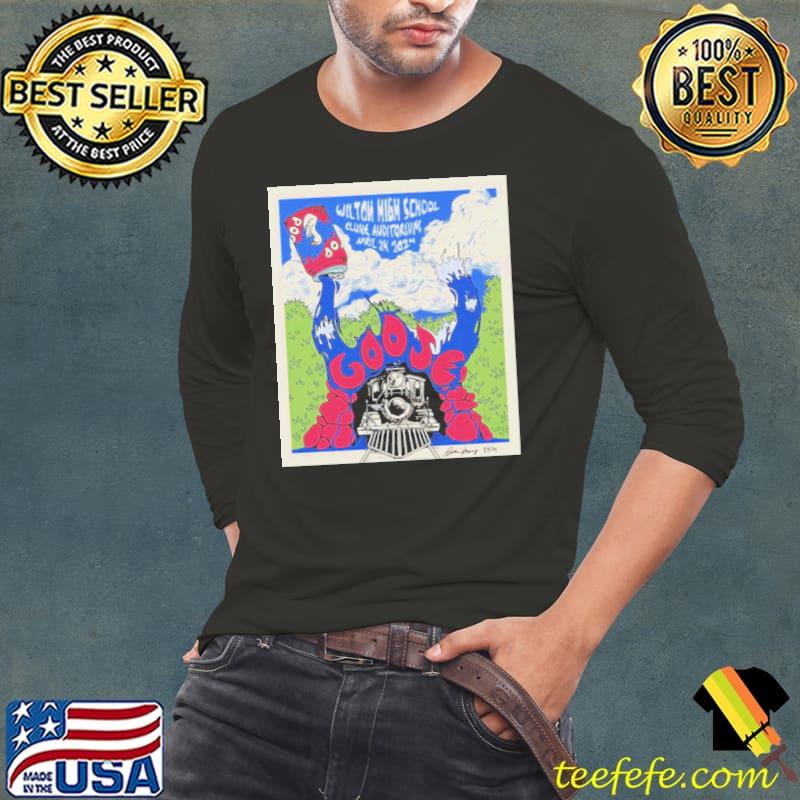 Poster For Goose At Wilton High School Clune Auditorium s Long Sleeve Tee Poster For Goose At Wilton High School Clune Auditorium s Long Sleeve Tee