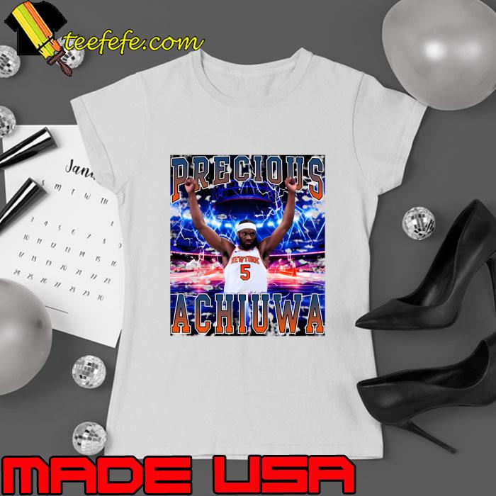 Precious Achiuwa Nigerian professional basketball player New York Knicks T-Shirt Ladies tee Precious Achiuwa Nigerian professional basketball player New York Knicks T-Shirt Ladies tee