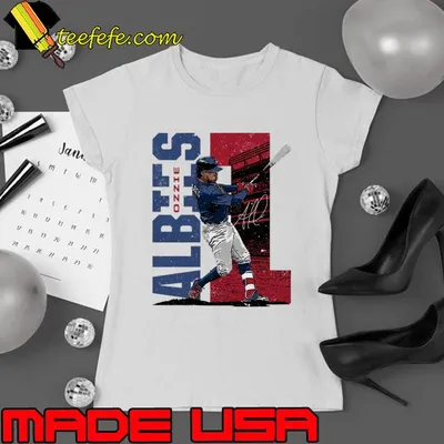 Premium ozzie Albies Atlanta Stadium Curaçaoan professional baseball second baseman T-Shirt