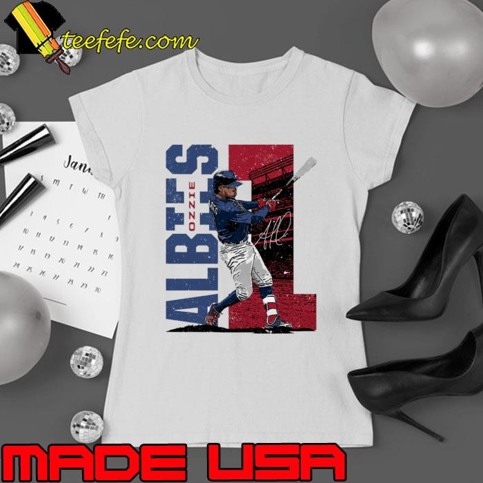 Premium ozzie Albies Atlanta Stadium Curaçaoan professional baseball second baseman T-Shirt
