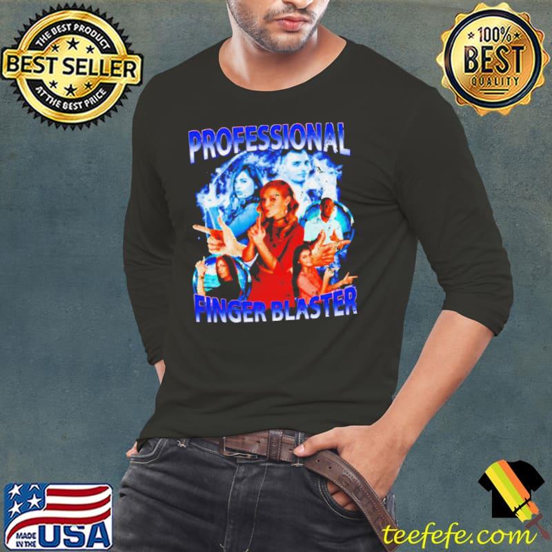 Professional finger blaster vintage s Long Sleeve Tee Professional finger blaster vintage s Long Sleeve Tee