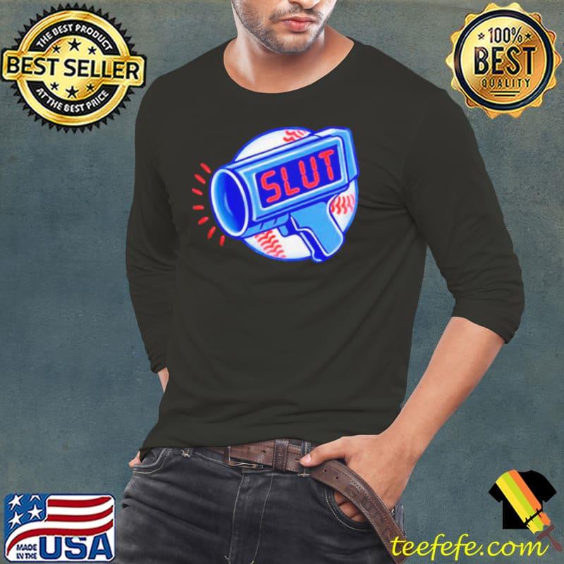 Radar Slut baseball logo s Long Sleeve Tee Radar Slut baseball logo s Long Sleeve Tee
