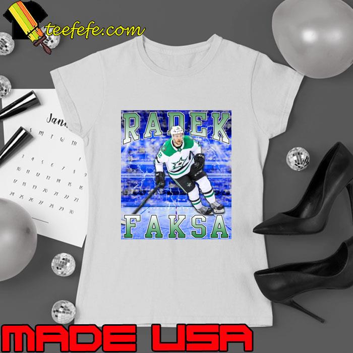Radek Faksa Czech professional ice hockey centre for the Dallas Stars T-Shirt