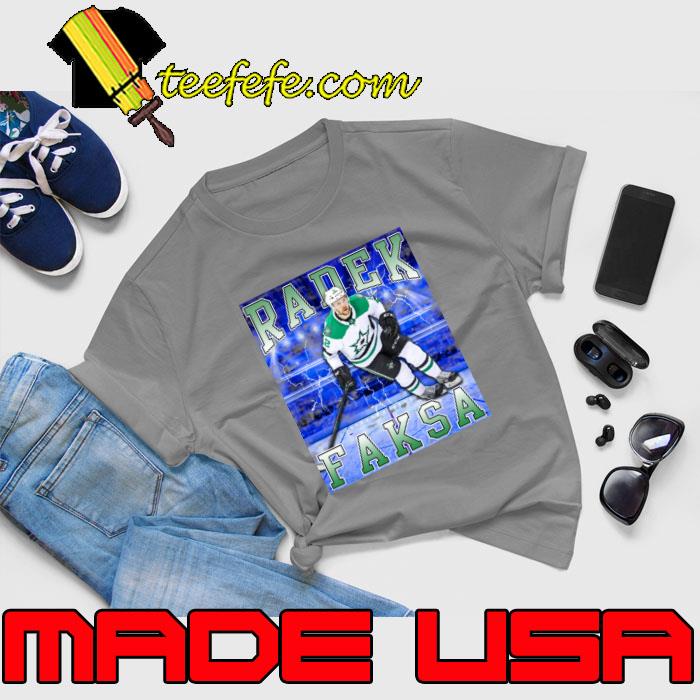 Radek Faksa Czech professional ice hockey centre for the Dallas Stars T-Shirt Unisex Radek Faksa Czech professional ice hockey centre for the Dallas Stars T-Shirt Unisex