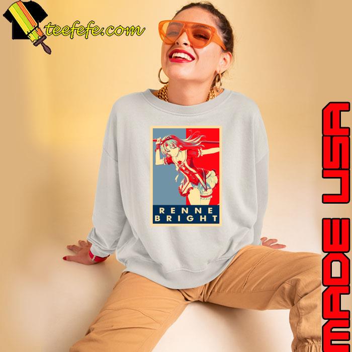 Renne first introduced a young girl with bright purple hair T-Shirt Sweatshirt Renne first introduced a young girl with bright purple hair T-Shirt Sweatshirt