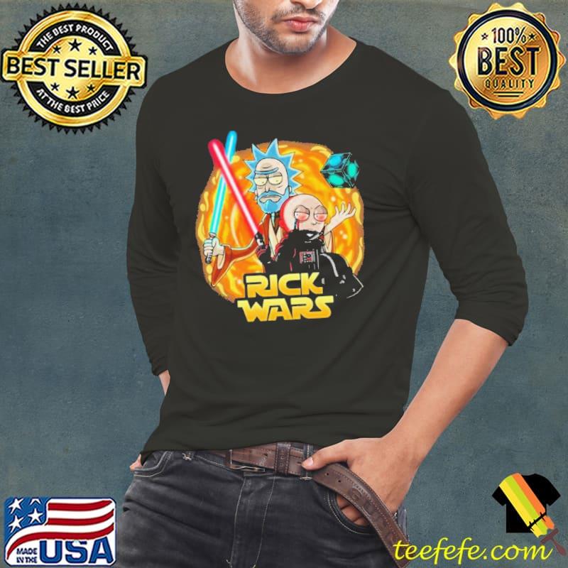 Rick And Morty Rick Wars Shirt Long Sleeve Tee Rick And Morty Rick Wars Shirt Long Sleeve Tee
